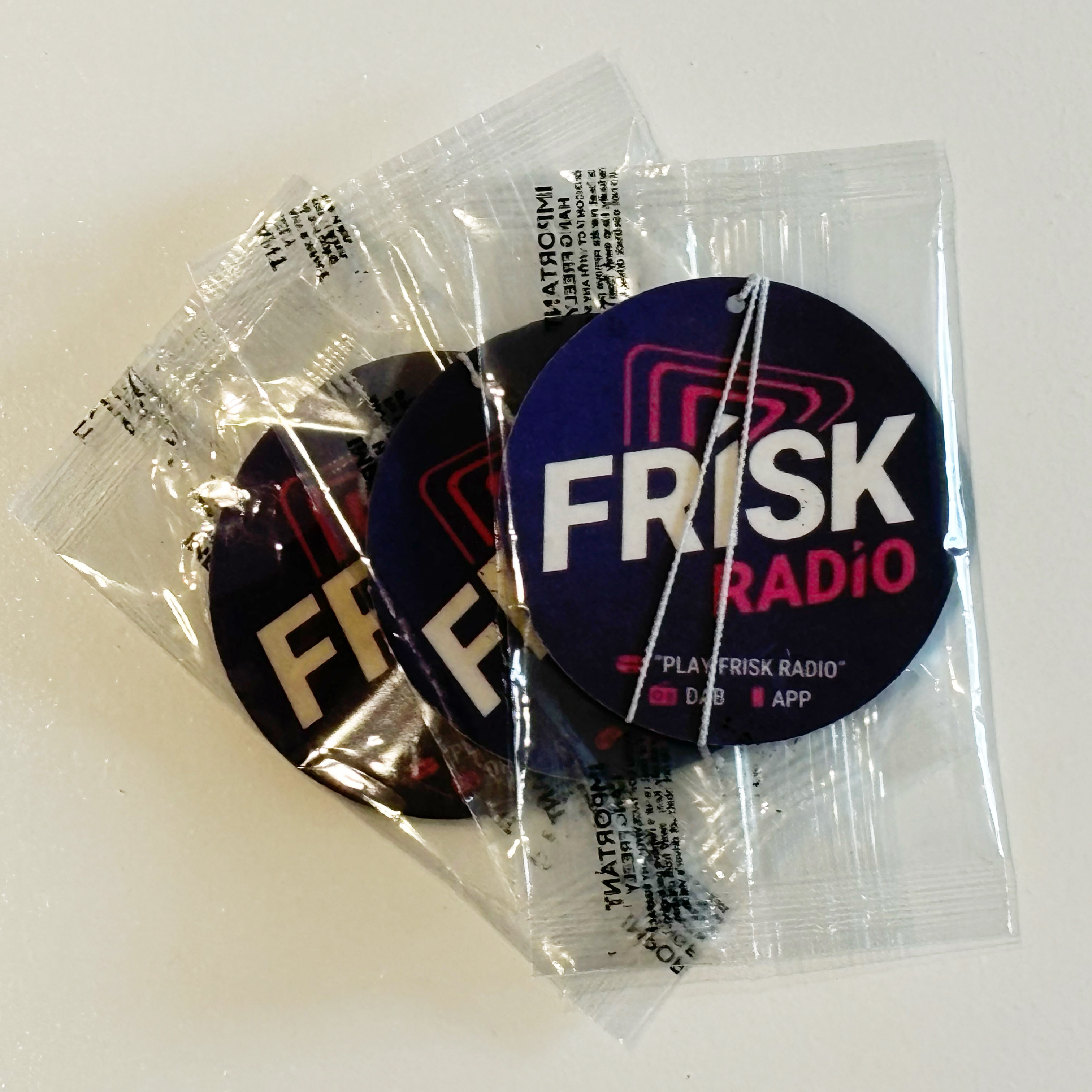 Get a Frisk Radio Car Air Freshener